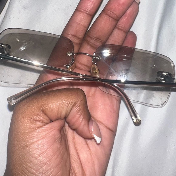 Authentic Chanel Rimless Sunglasses - Picture 5 of 7